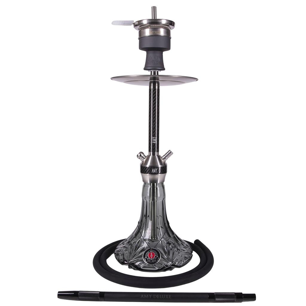 Amy Deluxe German Hookah Shisha Set, Carbonica Lucid S SS31.02