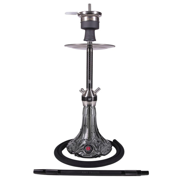 Amy Deluxe German Hookah Shisha Set, Carbonica Lucid S SS31.02