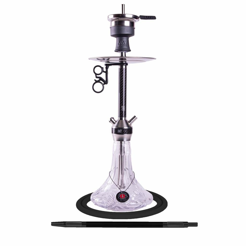 Amy Deluxe German Hookah Shisha Set, Carbonica Lucid S SS31.02