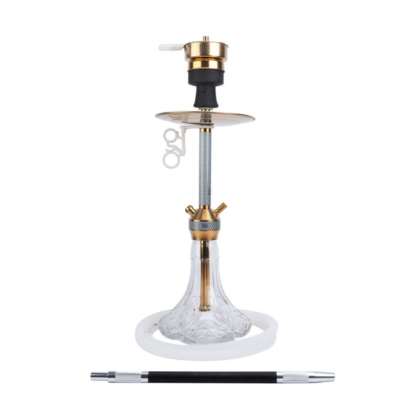 Amy Deluxe German Hookah Shisha Set, Carbonica Lucid S SS31.02
