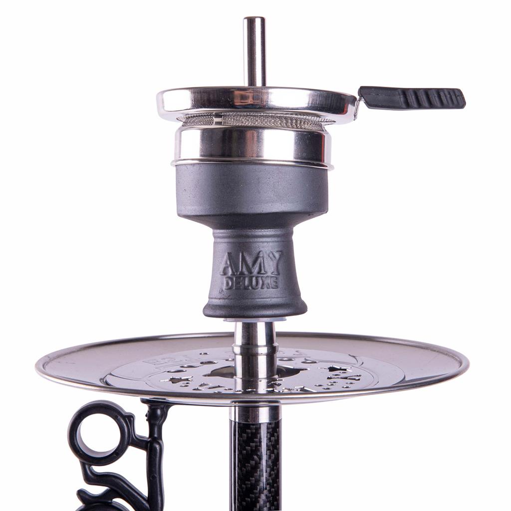 Amy Deluxe German Hookah Shisha Set, Carbonica Lucid S SS31.02