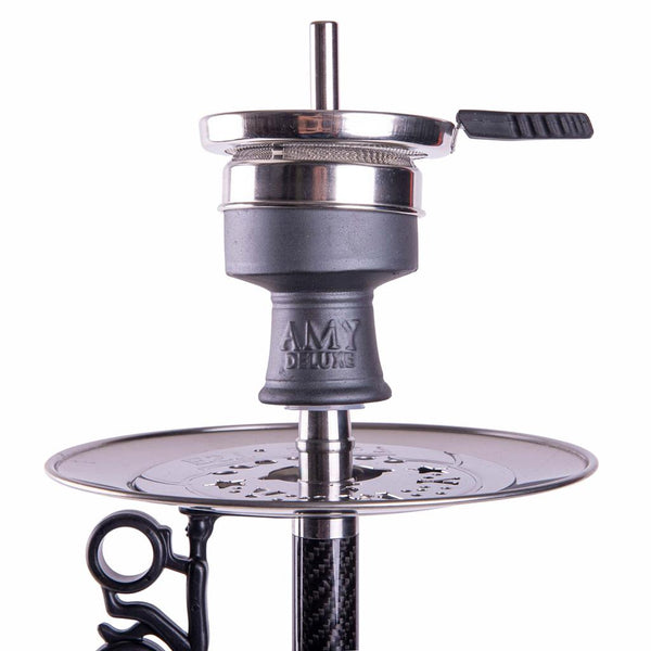 Amy Deluxe German Hookah Shisha Set, Carbonica Lucid S SS31.02