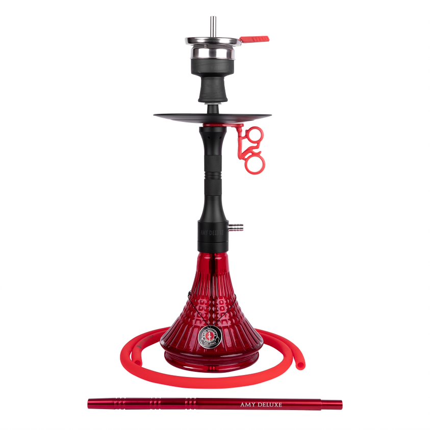 Amy Deluxe German hookah shisha set, 126.02 Alu Cage S