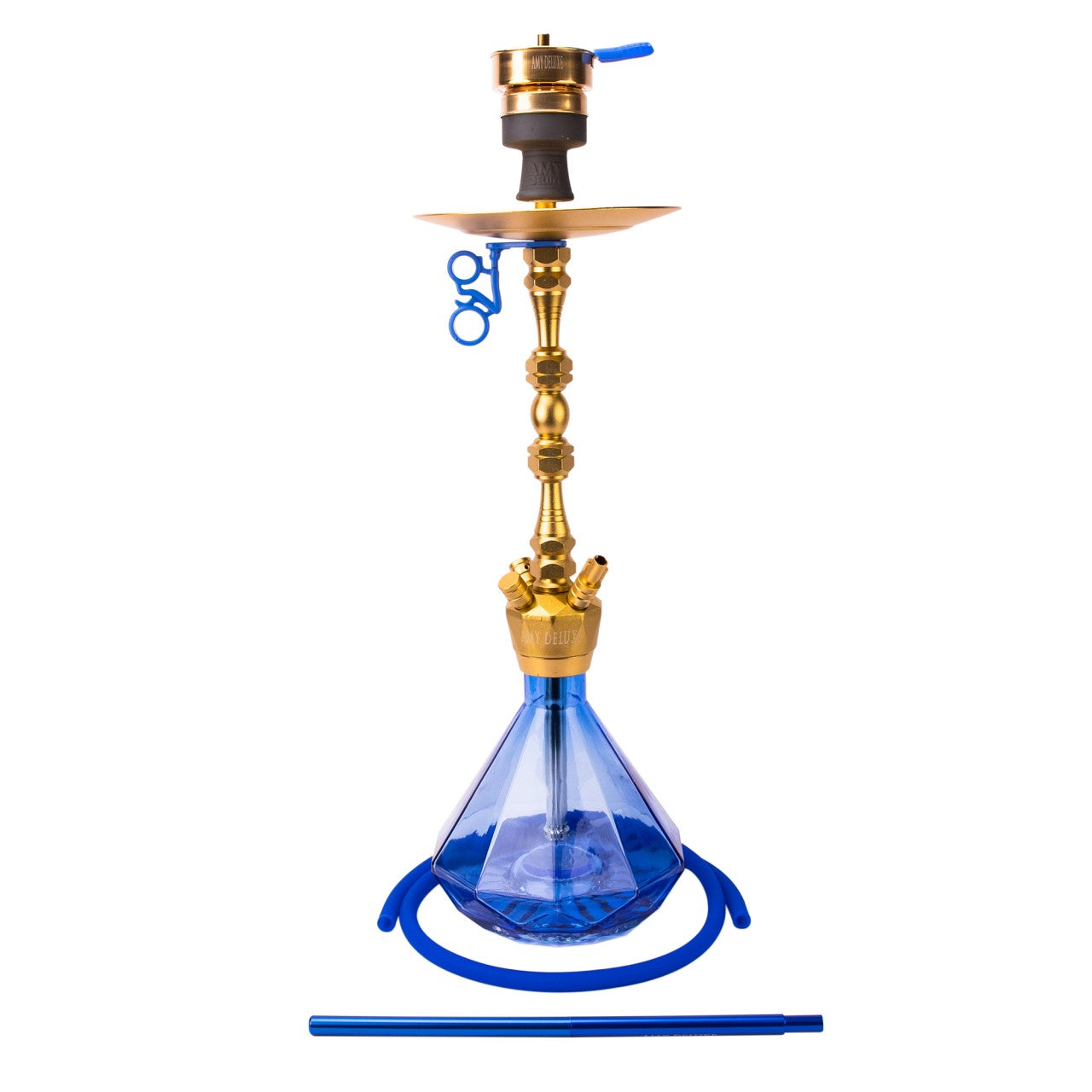 Amy Deluxe German hookah shisha set, 063 Alu Diamond