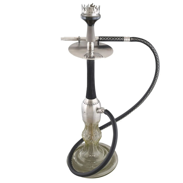 Amy Deluxe German hookah shisha set, Amir`s INDI V3.0 luxury leather/wood hookah
