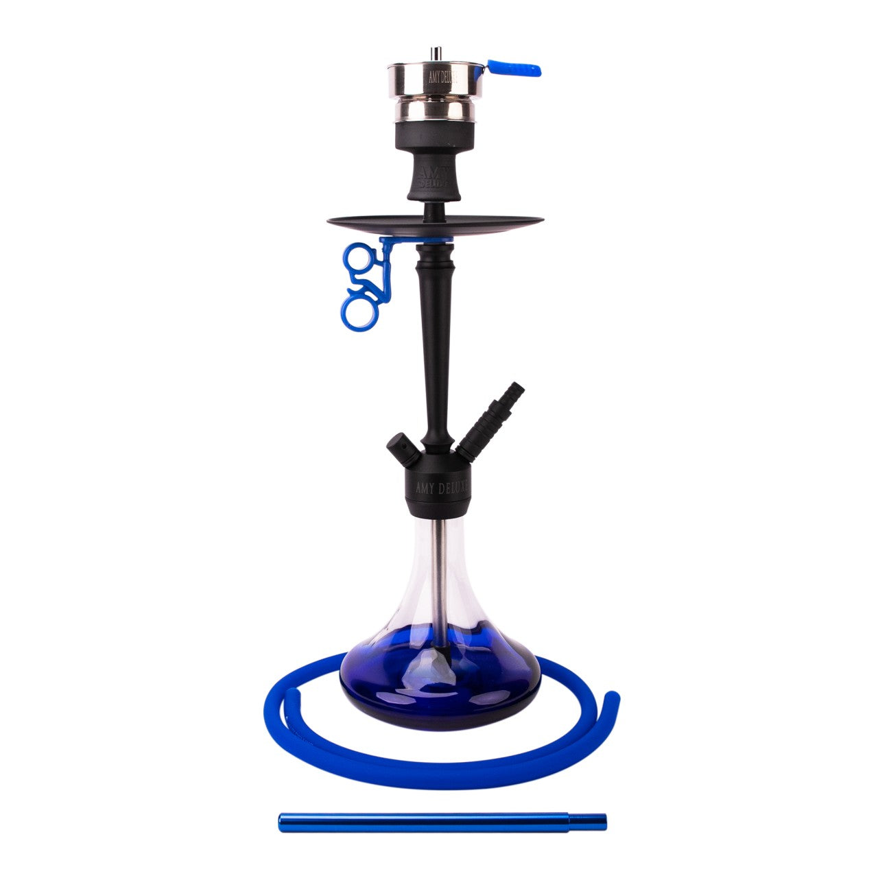 Amy Deluxe German Hookah Shisha Set, 066.02 Alu Deluxe S