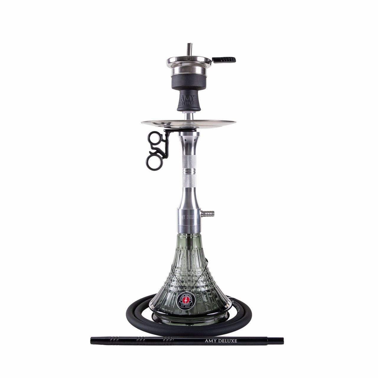 Amy Deluxe German hookah shisha set, 126.02 Alu Cage S