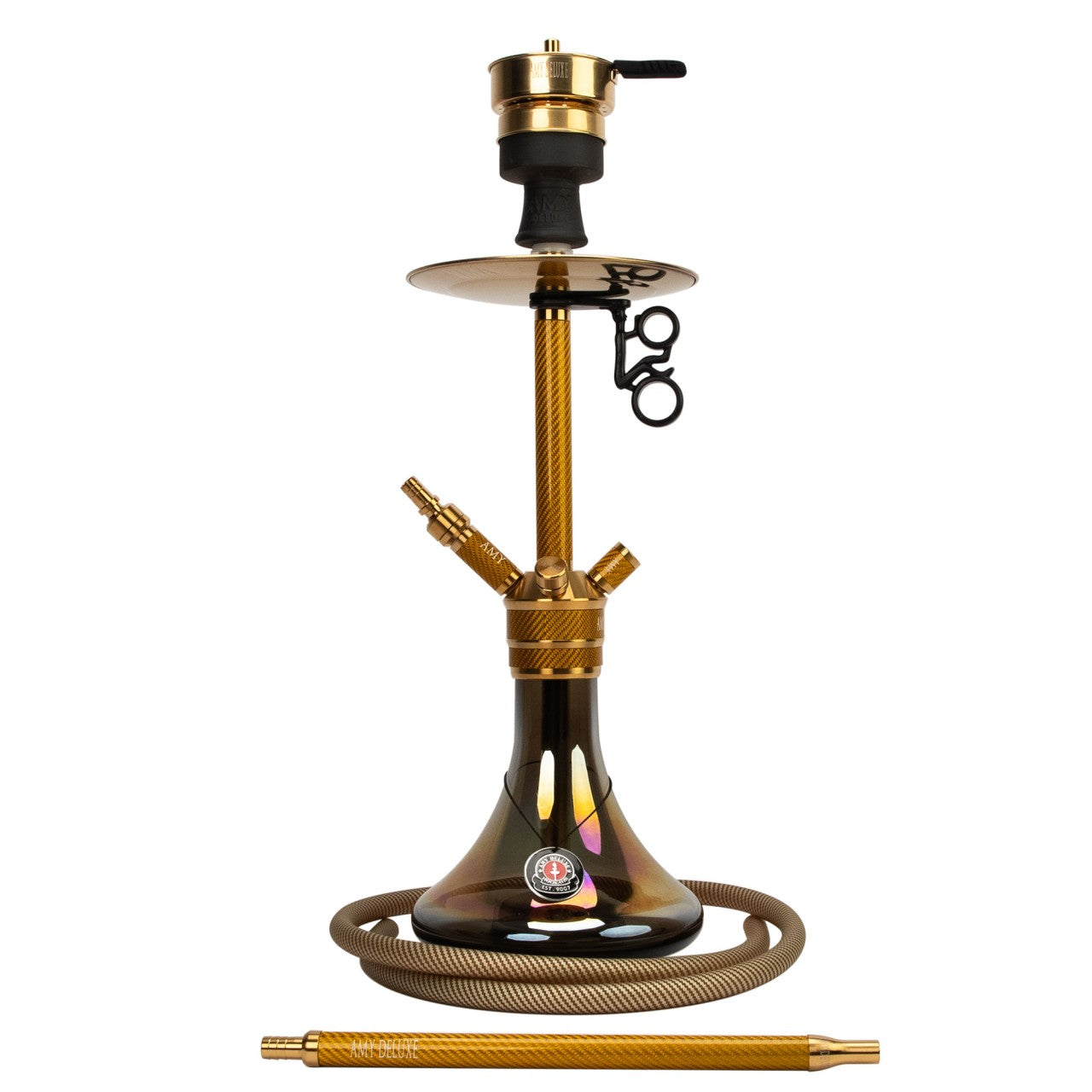 Amy Deluxe German hookah shisha set, ss21.02 Carbonica Force RS