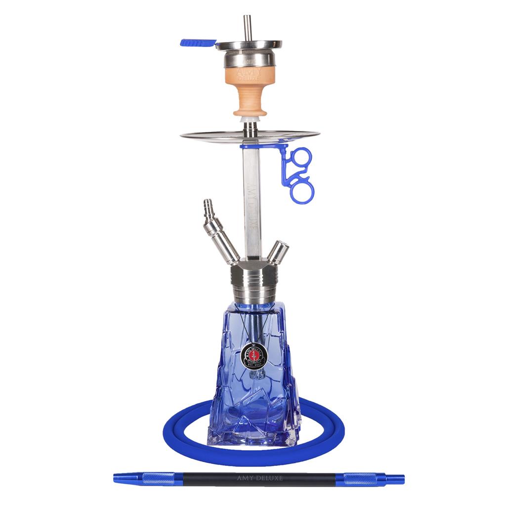 Amy Deluxe German hookah shisha set, ss18.02 Mini Crystalica