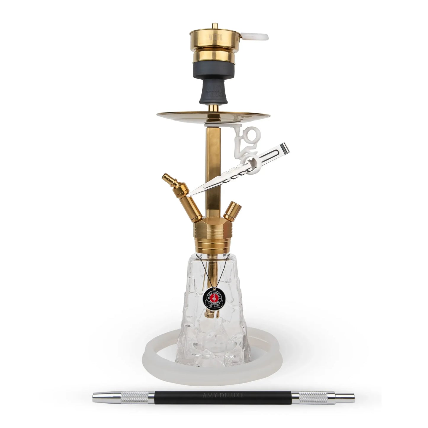 Amy Deluxe German hookah shisha set, ss18.02 Mini Crystalica