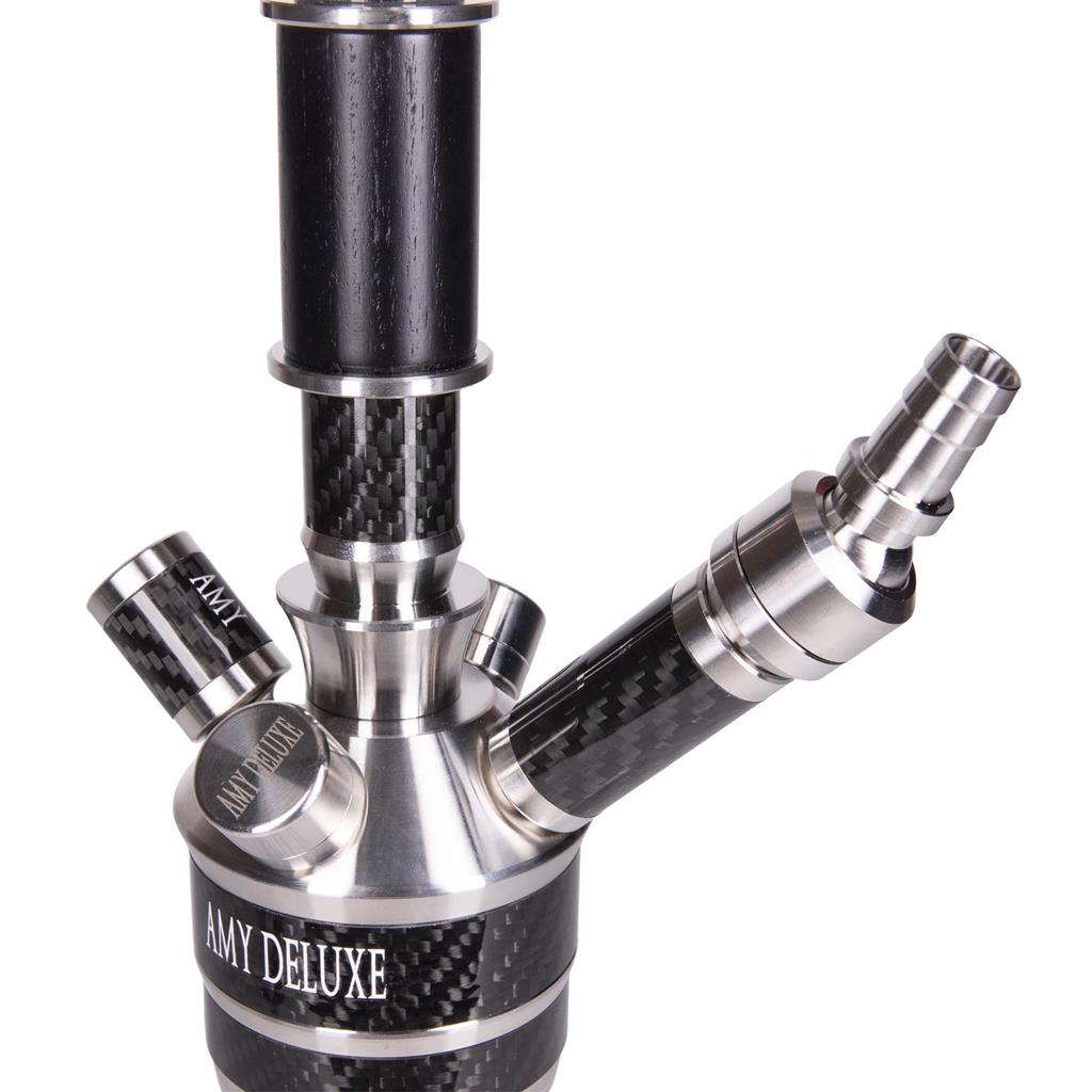 Amy Deluxe German hookah shisha set, ss26.02 Carbonica Solid S