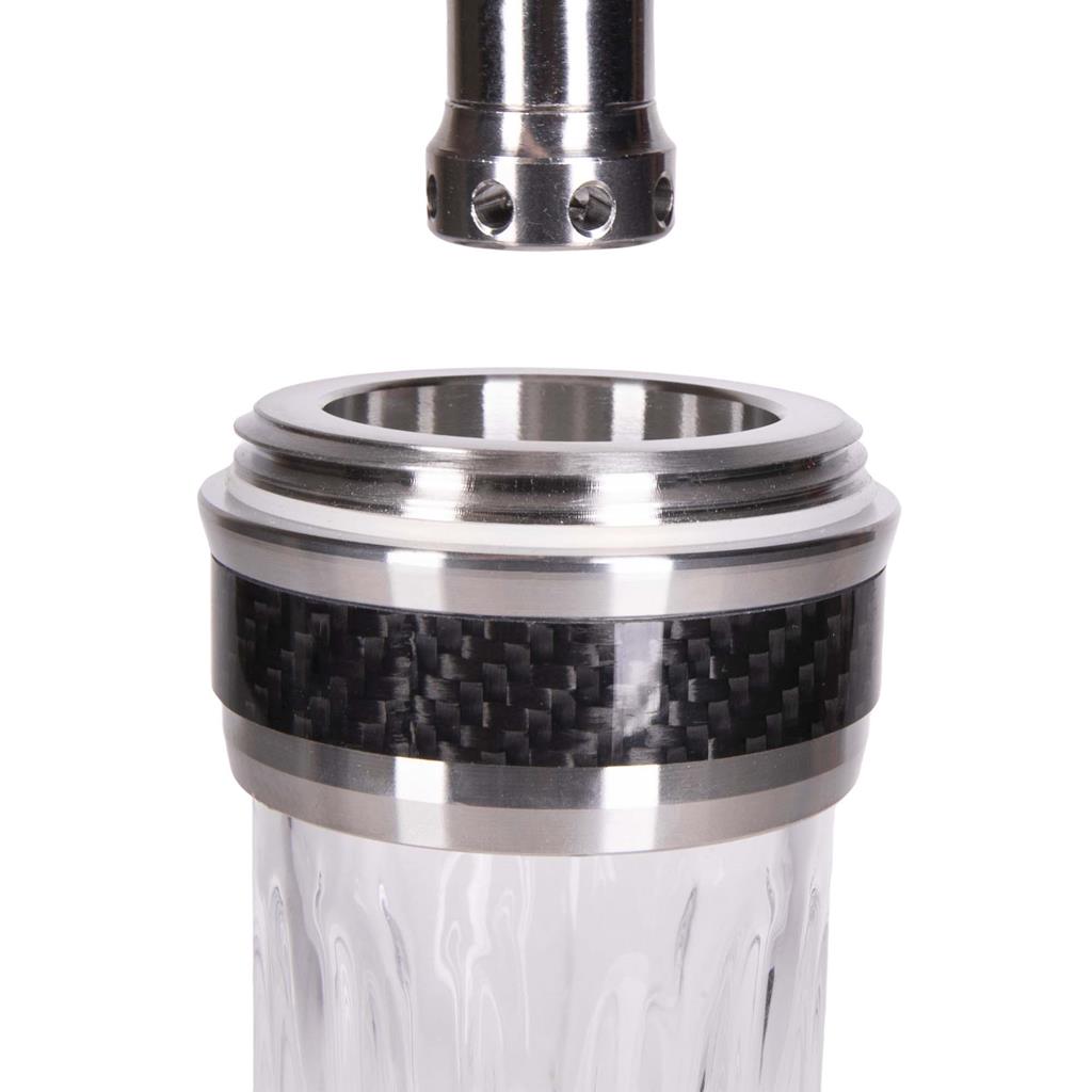 Amy Deluxe German hookah shisha set, ss26.02 Carbonica Solid S