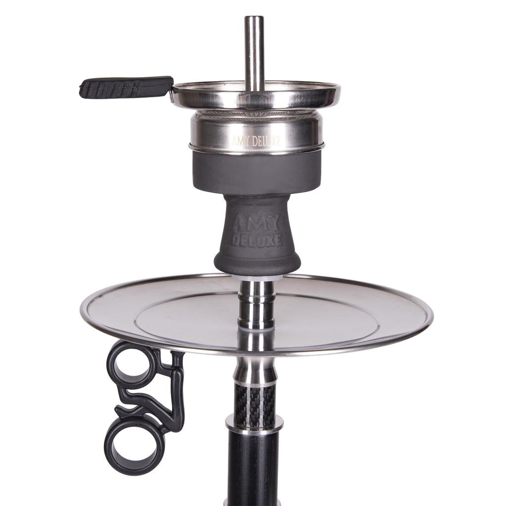 Amy Deluxe German hookah shisha set, ss26.02 Carbonica Solid S