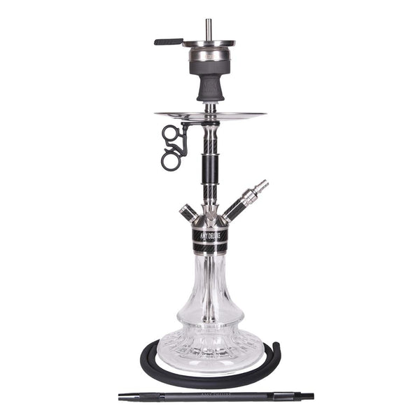 Amy Deluxe German hookah shisha set, ss26.02 Carbonica Solid S