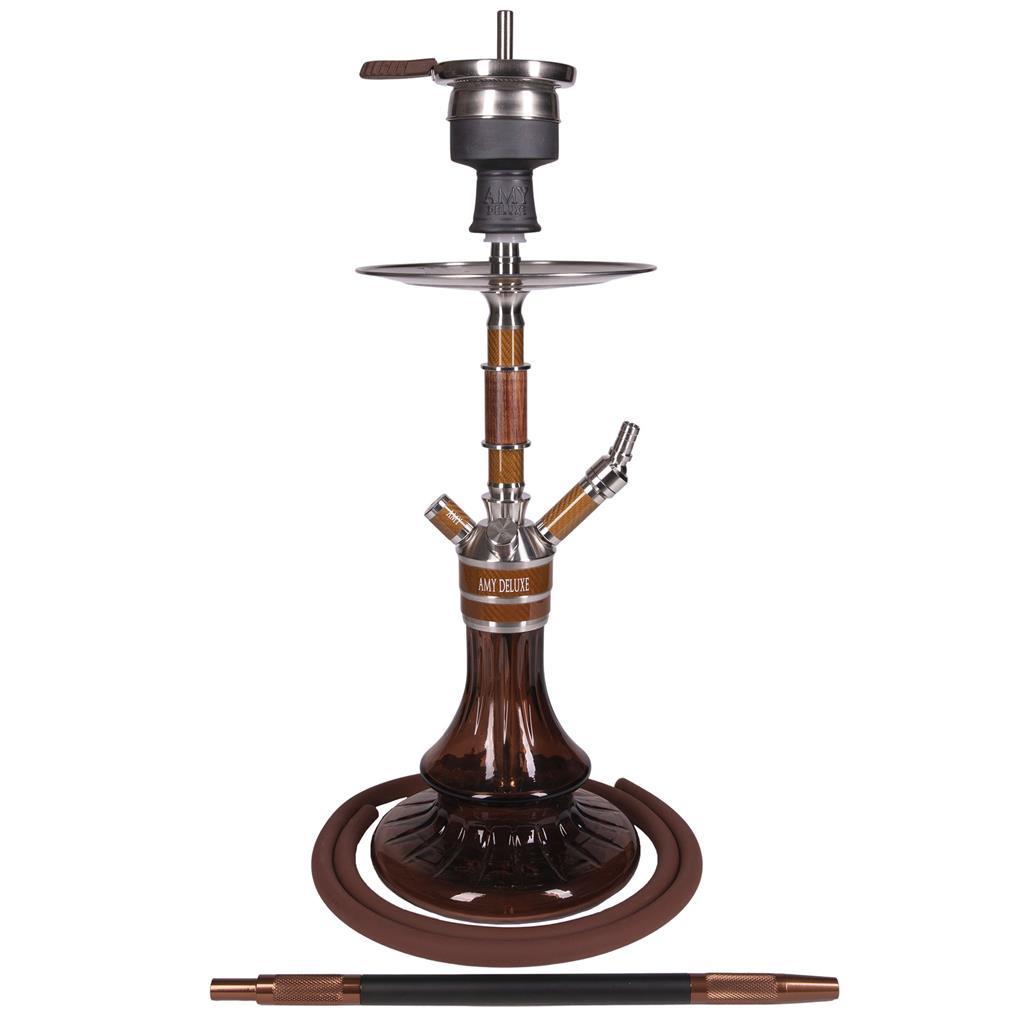 Amy Deluxe German hookah shisha set, ss26.02 Carbonica Solid S