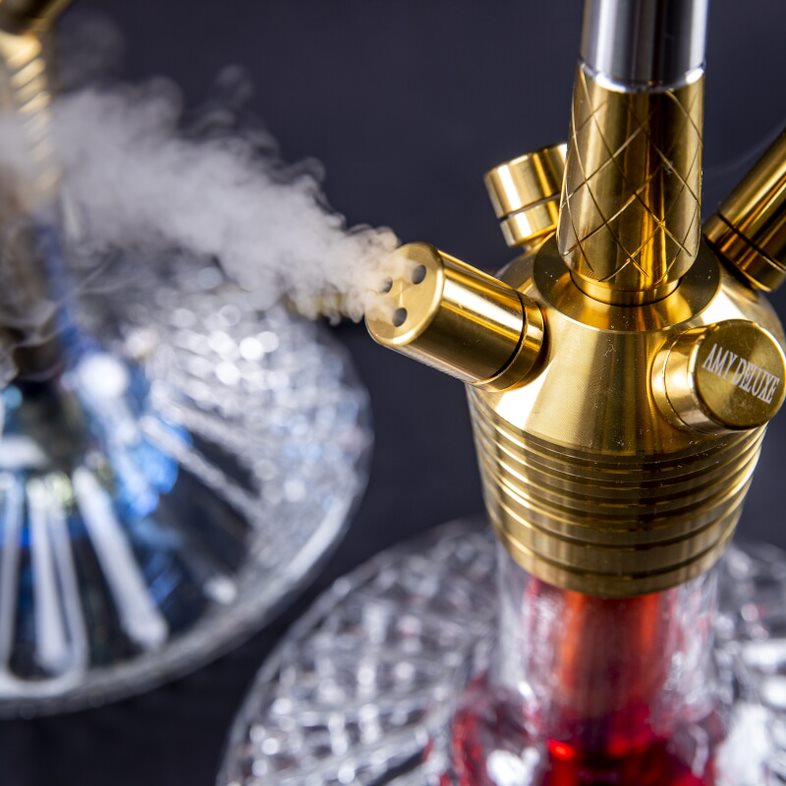 Amy Deluxe German hookah shisha set, ss33.01 Fusion Shine