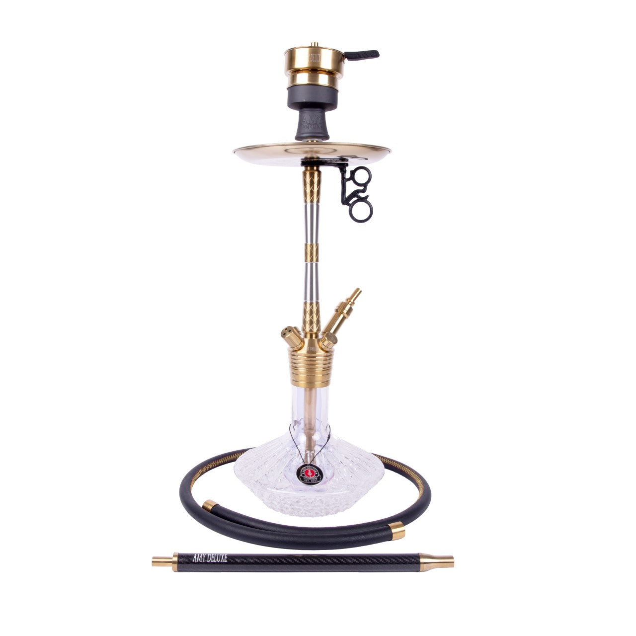 Amy Deluxe German hookah shisha set, ss33.01 Fusion Shine