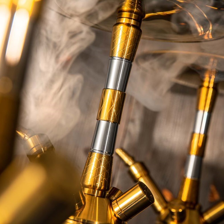 Amy Deluxe German hookah shisha set, ss33.02 Fusion Shine S