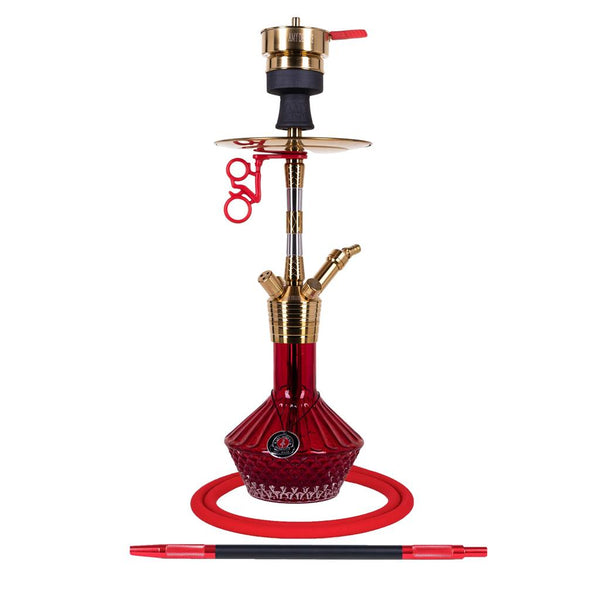 Amy Deluxe German hookah shisha set, ss33.02 Fusion Shine S