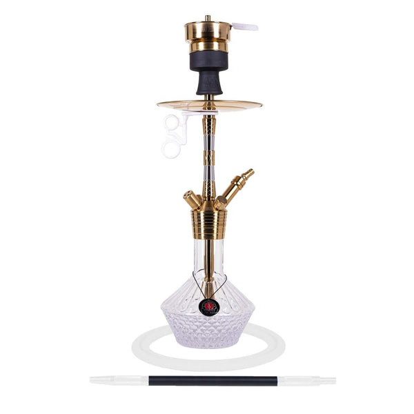 Amy Deluxe German hookah shisha set, ss33.02 Fusion Shine S