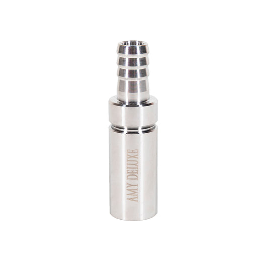 AMY Deluxe Ground Joint Cut Stainless Steel Adapter