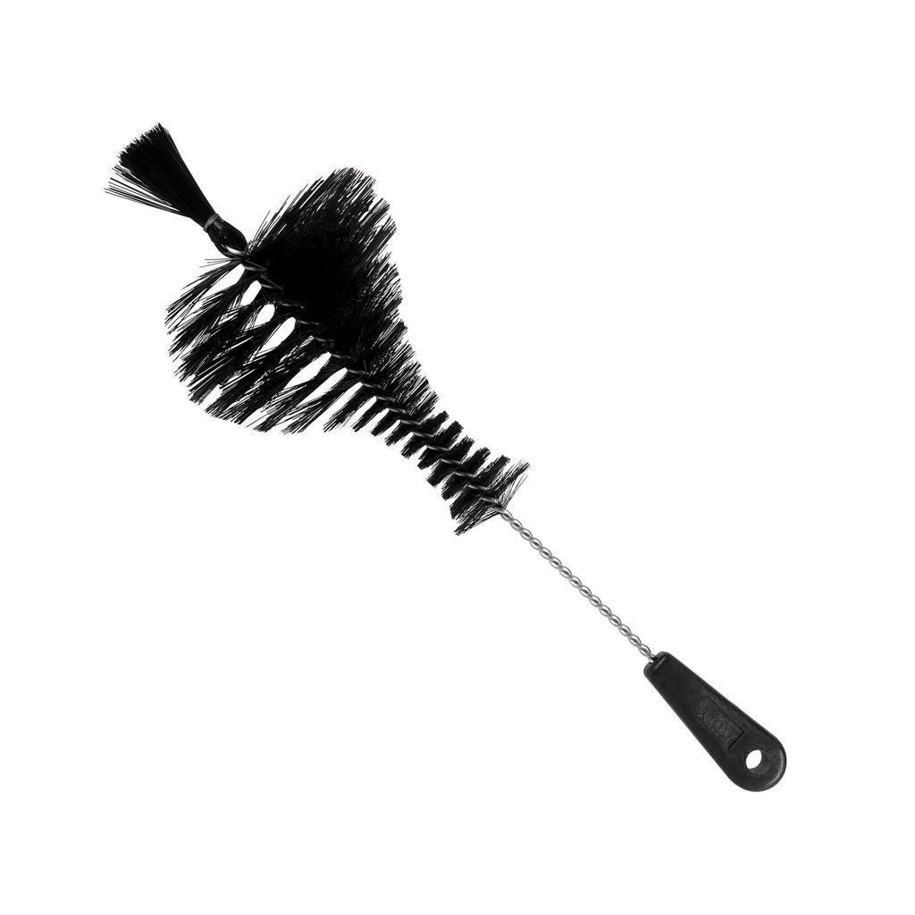 Cleaning brush for glass bowl