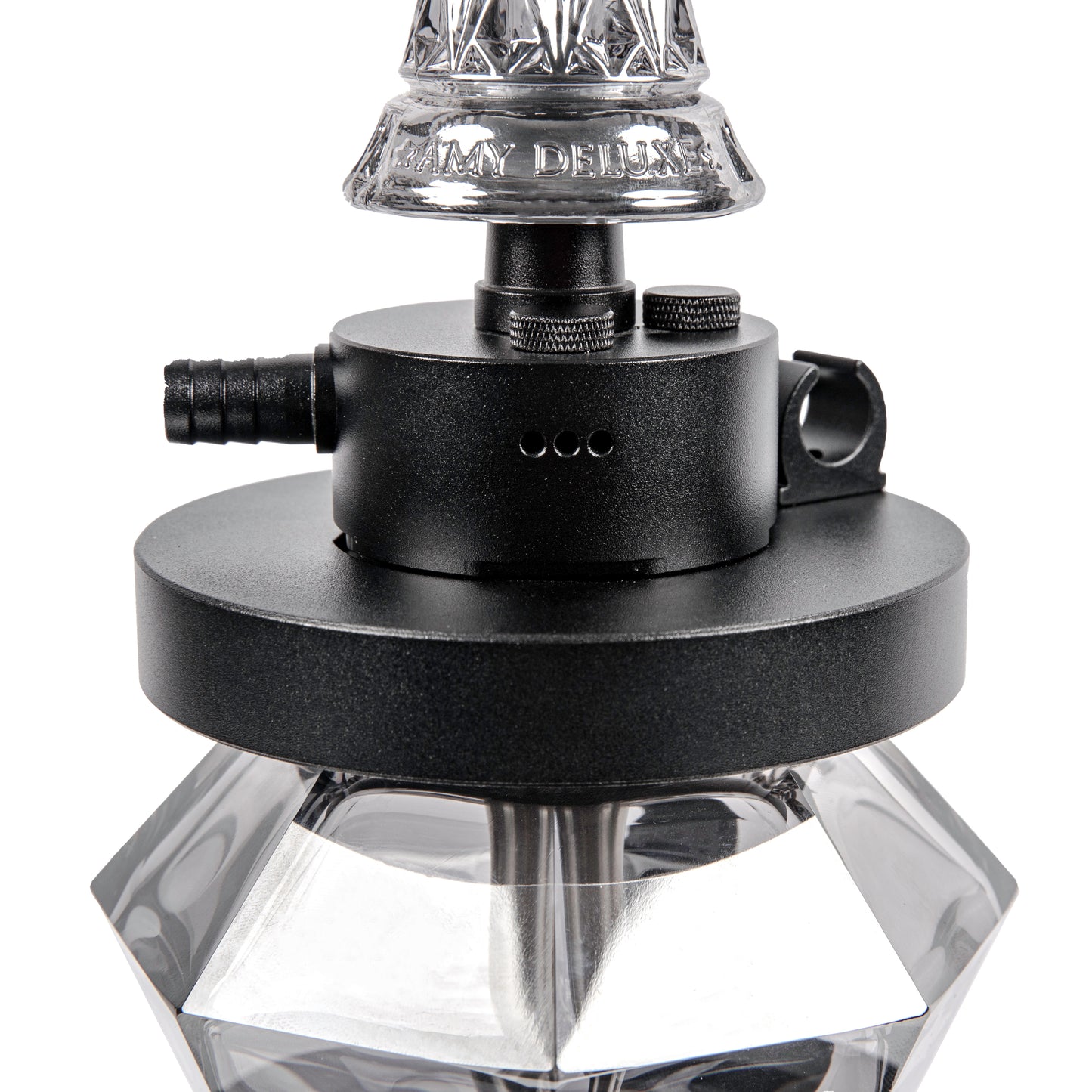 Amy Deluxe German hookah shisha set, 1500 Alu Crystal