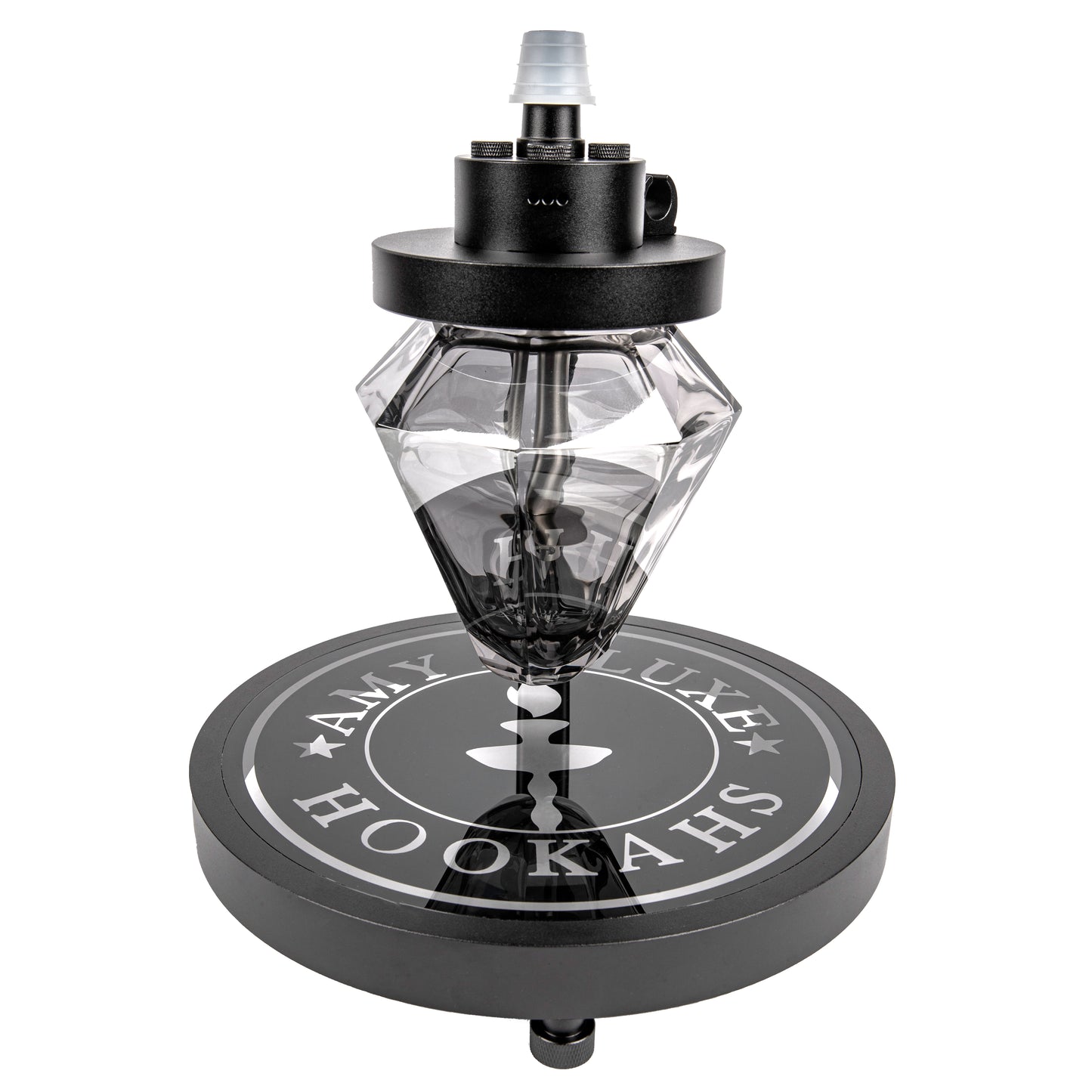 Amy Deluxe German hookah shisha set, 1500 Alu Crystal