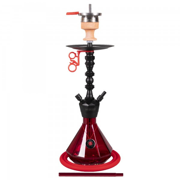 Amy Deluxe German hookah shisha set, 062 Alu Diamond S