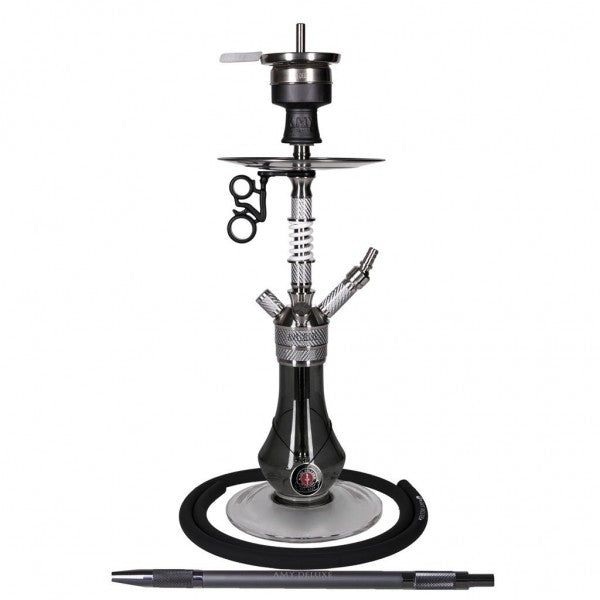 Amy Deluxe German hookah shisha set, ss24.02 Carbonica Gear S