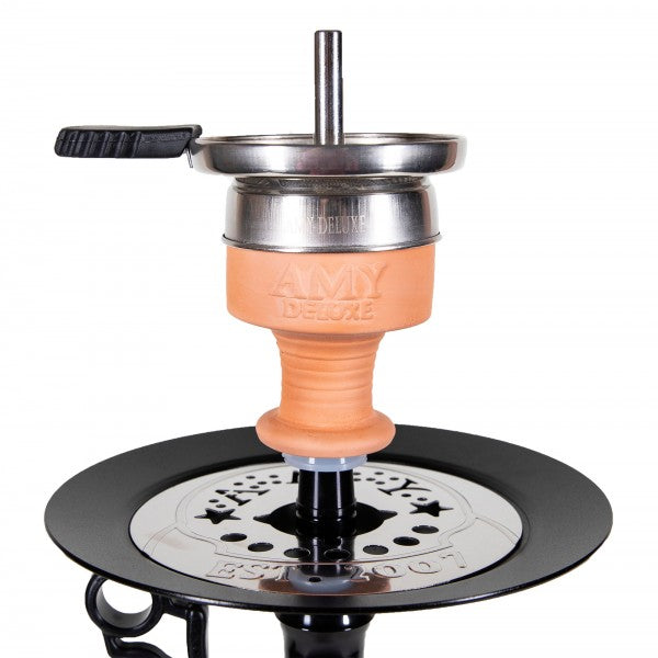 Amy Deluxe German Hookah Shisha Set, 066.02 Alu Deluxe S